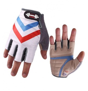 Half <b>Finger</b> Workout Gloves for Fitness and Outdoor Sports Cheap Price Body Building Cycling Racing Gloves - Product Image 1