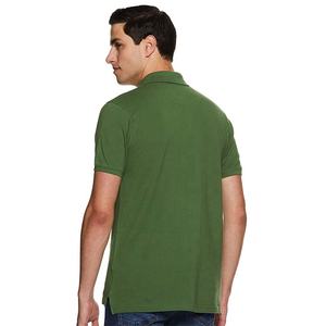 Camiseta deportiva 100% de algodón para hombre, polo de Color sólido con logotipo personalizado de manga corta, ropa para hombre, venta al por mayor - Product Image 3