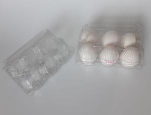 Envase de Plástico para Huevos, Apilable, Desechable, Reciclable, de PET con Bisagras para 6/12 Huevos, de Grado Alimenticio, Ecológico - Product Image 3