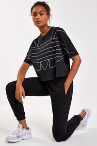 Pantalon de survêtement de style urbain pour hommes Pantalon de survêtement à taille élastique avec devant plat pour la saison d'hiver - Product Image 4