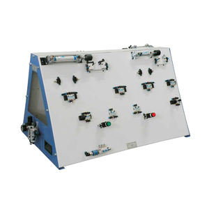 <b>Educational</b> <b>Equipment</b> Basic Pneumatic Trainer Kit with Fixed Component with Profile W/o Compressor - Product Image 1