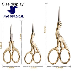A+Quality Stainless Steel Vintage <b>Scissors</b> <b>Sewing</b> Fabric Cutter Embroidery Tailor Thread by Jiyo Surgical - Product Image 2