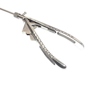 Porta-agulhas laparoscópico, porta-agulhas com mandíbula de meio dente 5 mm, instrumentos de laparoscopia - Product Image 1