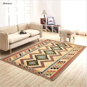 Nouvel arrivage de tapis bohème en coton tissé Tapis kilim en coton doux Tapis de yoga lavables Tapis de salon - Product Image 1
