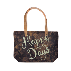 Customized 115 Gsm Natural Cotton <b>Canvas</b> <b>Tote</b> Shopping Bag Eco-Friendly White Geometric Pattern Silk Screen Printed Custom Logo - Product Image 4