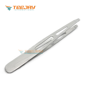 Pinza para Cejas de Acero Inoxidable TEEJAY, la Más Vendida, con Agarre Ergonómico, Punta Recta y Fina, Ideal para Cejas - Product Image 2