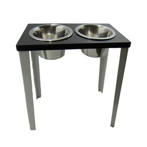<b>Dog</b> <b>Bowl</b> with Iron <b>Stand</b> <b>Dog</b> <b>Bowl</b> Custom logo <b>Dog</b> Plate <b>Bowl</b> Stainless Steel Fashionable Trending Design with <b>Stand</b> - Product Image 1