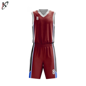 Uniforme de basket-ball réversible pour jeunes personnalisé en gros meilleur respirant technique de sublimation de conception de grande taille - Product Image 2
