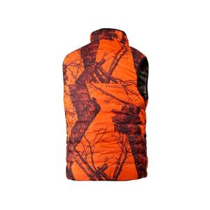 Orange-Blaze Upland-Camouflage extérieur longues fermetures à glissière en gros respirant col montant hommes chasse tir pêche gilets - Product Image 2