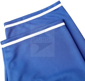 Camiseta de béisbol con botones en azul y negro para hombre con logotipo personalizado, ropa deportiva transpirable de manga corta, camiseta lisa en blanco, conjunto de talla grande - Product Image 6