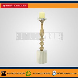 Decorative Wooden Candle <b>Stand</b> <b>Tea</b> Light Candle Holder Home Decor Accent Table Centerpiece for Wedding Birthday Party Special - Product Image 2