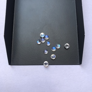 Piedra lunar arcoíris Natural de 5mm, piedra preciosa de cabujón calibrada suelta Lisa redonda de fabricantes, proveedores en la fabricación de joyas, comprar - Product Image 2