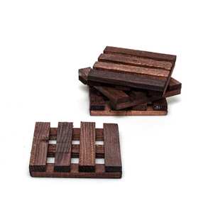 Sous-verres en bois pour boissons chaudes et froides, sous-verre en bois pour l'artisanat naturel et la vente - Product Image 1