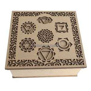 Exclusive Collection of Seven Chakra Symbol Gift Box | 7 Chakra Symbol Gift Box | 7 Chakra Gift Box - Product Image 1