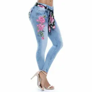 High Quality Women's Sexy Summer Machine Washed Slim Fit Denim Pants
