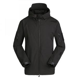 Men's High Quality <b>Hooded</b> <b>Soft</b> <b>Shell</b> <b>Jacket</b> Custom New Fashion Windbreaker Windproof and Waterproof Warm Features for Winter - Product Image 2
