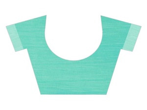 Nuevo y Atractivo Sari de Algodón, Lino y Seda para Mujer, Diseño Moderno, para Ocasiones Especiales, Festivales y Bodas, Lavable y de Limpieza en Seco, Estilo Indio - Product Image 5