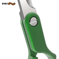 Ciseaux courbes premium pour animaux de compagnie, tondeuse en acier inoxydable avec poignée en alliage d'aluminium, pour droitiers, 6,25 pouces, outils de toilettage pratiques pour