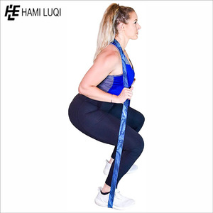 Bande de résistance longue, en caoutchouc extensible, pour l'entraînement physique - Product Image 3