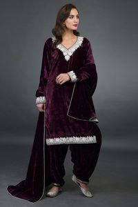 Vestido de NEW--BEAUTIFUL con cuello bordado, elegante, KAMEEZ, SALWAR, DUPATTA, para fiesta, boda, 2021 - Product Image 2