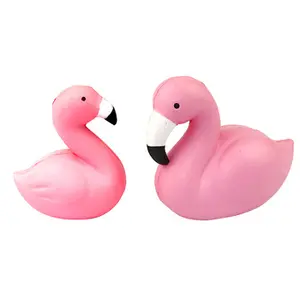 Squishy Flamingo Đồ Chơi Căng Thẳng Bóng Sáng Tạo Bóp Flamingo Cho Trẻ Em Trẻ Em Màu Hồng