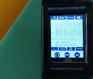 Miễn phí vận chuyển phân tích màu Tester quang phổ colorimeter cho trái cây và rau quả màu sắc khác biệt <span class=keywords><strong>Meter</strong></span> - Product Image 2