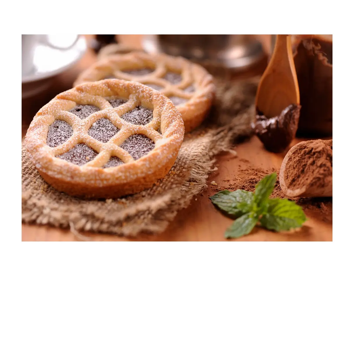 Beste Qualität Schokolade Frozen Cake "Cro stata" 500g Pie Dessert zum Verkauf von Bäckerei perfekt zum Frühstück