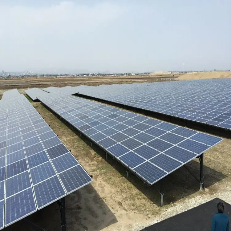 Precio de fábrica en el sistema de panel solar de red 100kw kit sistema de energía solar