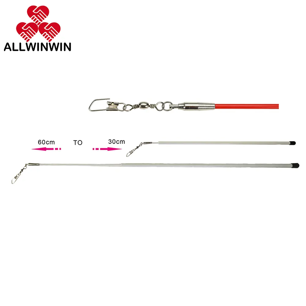 ALLWINWIN RGR03แท่งริบบิ้นยิมนาสติกลีลา-ปรับได้30 ~ 60ซม. แบบพกพา