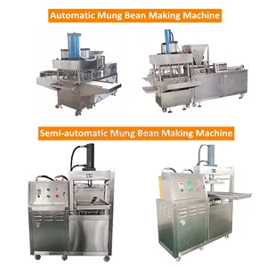 Green bean cake mooncake maker with kinds of stuffing Philippine Short Bread Machine Cookies And Cream Making Machine Polvoron