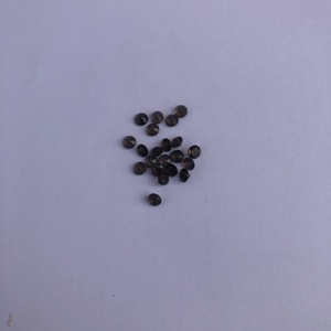 Mayorista de piedras preciosas sueltas redondas facetadas de cuarzo ahumado natural de 1,5mm Compre piedras en línea para la última fabricación de joyas a precio de fábrica - Product Image 2