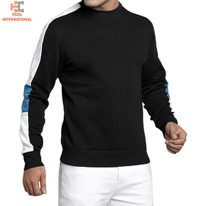 เสื้อกันหนาวผ้าฝ้าย500gsm สำหรับผู้ชายเสื้อกันหนาวคอกลมพิมพ์โลโก้ตามสั่ง - Product Image 5