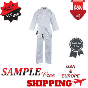 Kimono de Judo et Karaté Personnalisable – Qualité Supérieure, Vente en Gros, Logo Personnalisé, Couleurs au Choix, Unisexe Adulte, Idéal Entraînement - Product Image 3