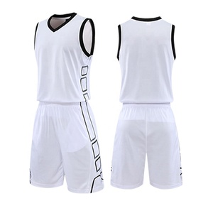 เสื้อบาสเก็ตบอลผ้าโพลีเอสเตอร์ป้องกันแบคทีเรีย100% ใหม่ชุดขนาดใหญ่พิเศษออกแบบชุดเครื่องแบบคุณเองสำหรับทีมบาสเก็ตบอล - Product Image 3