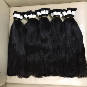 Extensions de cheveux humains vierges indiens Remy JAE, double trame machine, 100g, ondulation naturelle South Temple - Product Image 6
