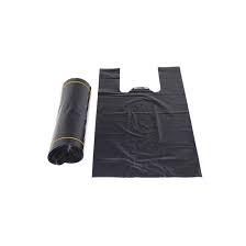 Refuerzo lateral de plástico resistente HDPE personalizado, para llevar superficie en relieve, compras de basura de alimentos, embalaje OEM, logotipo personalizado amigable - Product Image 4