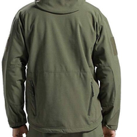 Erkekler için mükemmel renk Slim Fit Softshell ceket fermuar iki cep bir ön Zip kış su geçirmez artı boyutu ceket