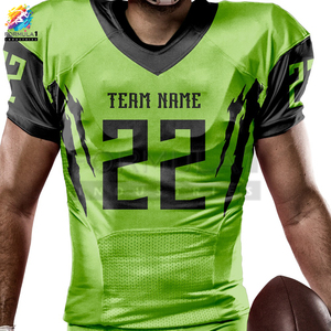 Uniformes de Fútbol Americano de Alta Calidad en Oferta, Transpirables, Anti-UV, de Secado Rápido, con Nombre de Equipo Personalizado - Product Image 3