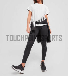 T-shirts décontractés pour femmes, style tendance, écologiques, 100% coton, col en V, pour l'été - Product Image 4