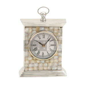 Suministro a granel diseñador fregona mesa de acero reloj Mesa decoración del hogar regalo Showpiece decorativo - Product Image 1