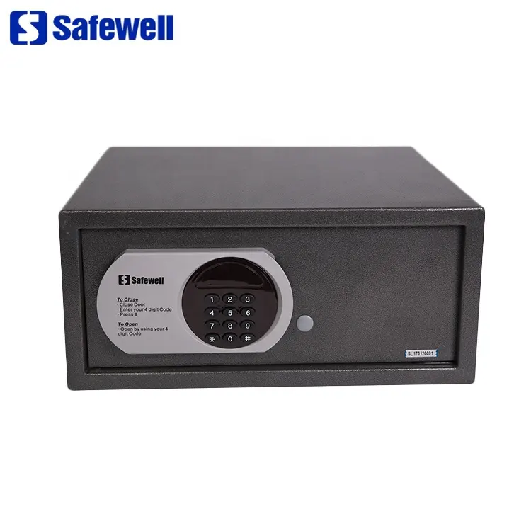 Saf ewell H0301M LED 26 L Elektronischer tragbarer Safe
