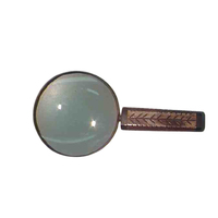 Magnifying Glass Reading Handheld Magnifier / Metal Magnifier New Design Good Promotion Classical Hand Lens