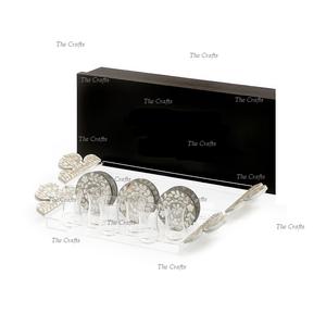 Plateau de petit-déjeuner personnalisé OEM avec ensemble de sous-verres qualité supérieure plateau de service de restaurant le plus vendu ensemble de deux - Product Image 3