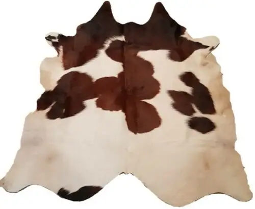 New COWHIDE RUG TRICOLOR' Cow Skin Rug Leather Cow Hide Carpet 18 SQ FT TO 35 SQ FT