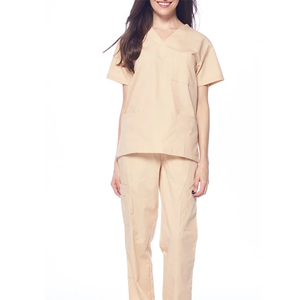 Meilleure qualité médecins et infirmières femme gommage uniforme d'allaitement nouveau Style élégant uniforme médical dentaire ensemble de gommages - Product Image 5