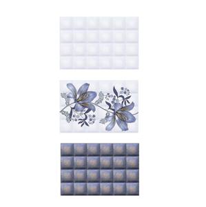 Azulejos de pared de cerámica negra con diseño de mariposa moderna, acabado brillante de 300x450mm para decoración de baño, técnica de mosaico de 5mm de espesor - Product Image 3