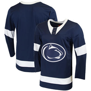 Uniformes de Hockey vierges pour jeunes à séchage rapide professionnels compétition entraînement pratique dentelle cou rétro maillot de Hockey sur glace avec étiquette - Product Image 4