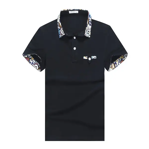 남성 파티 착용 유행 탑 도매 독특한 품질 최신 트렌드 골프 폴로 여름 셔츠