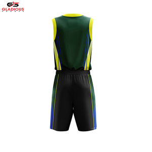 Uniformes de basket-ball de conception d'équipe de Club de marques personnalisées, uniformes de basket-ball de sublimation de haute qualité bon marché - Product Image 2