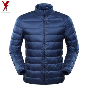Men's Puffer Jacket Large Size Ultra Light Down Jacket Men Duck Down Windbreaker Lightweight Feather <b>Coats</b> - Product Image 6